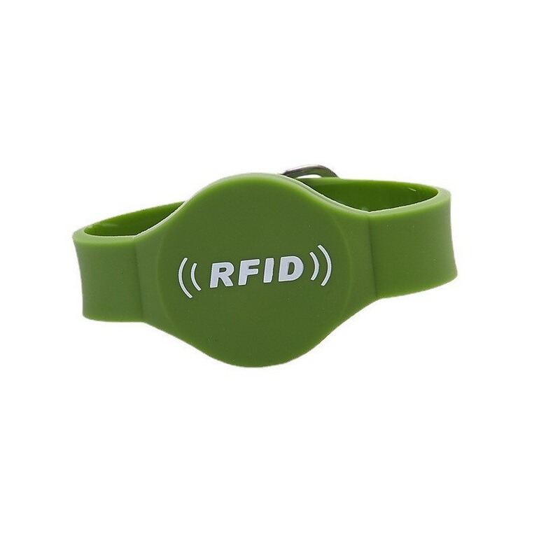 Manufacturer Sells Rfid Silicone Wristband Idic Watch Card Nfc Smart Bracelet Wristband Digital Label Wholesale