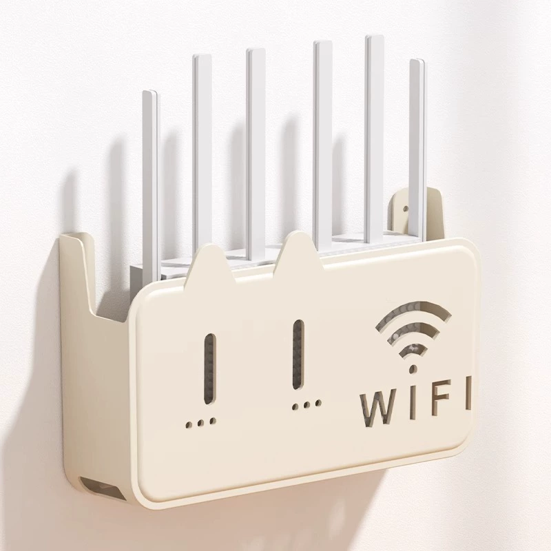 Коробка для хранения роутера без сверления, настенный фиксированный держатель для хранения Wi-Fi/портов/тв-приставки
