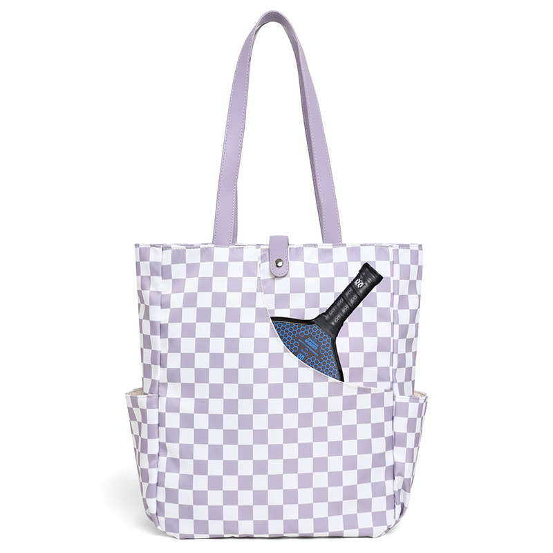 Bolsa de tenis de alto valor femenino al aire libre bolsa de fútbol de hombro de hombro único gran capacidad bolsa de bádminton de almacenamiento