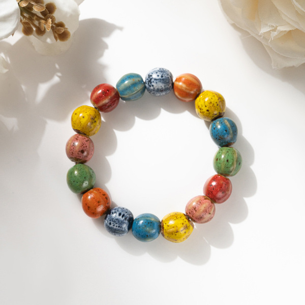 Ethnic retro beaded bracelet for men and women