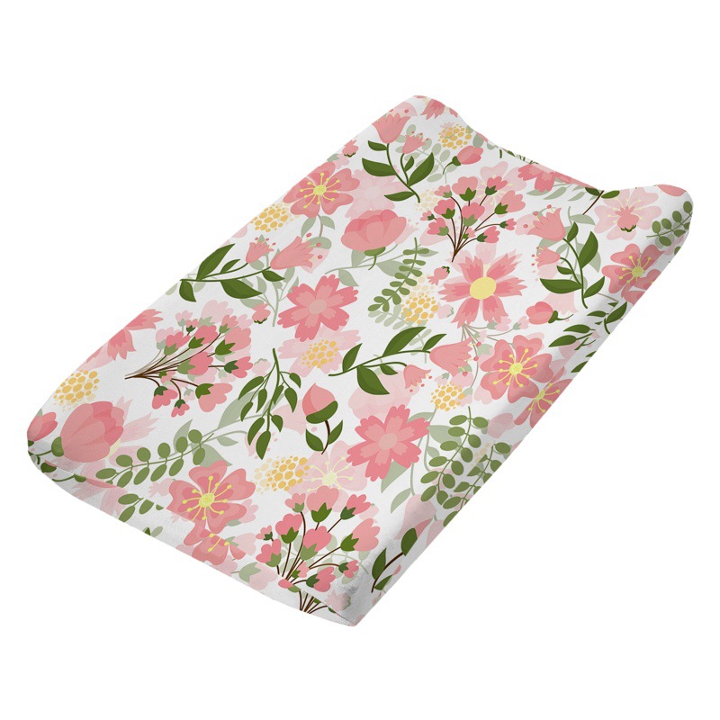 Baby Nappy Table Printed Cloth cover changing pad cover Toddler Touch Massage Table Removable cover