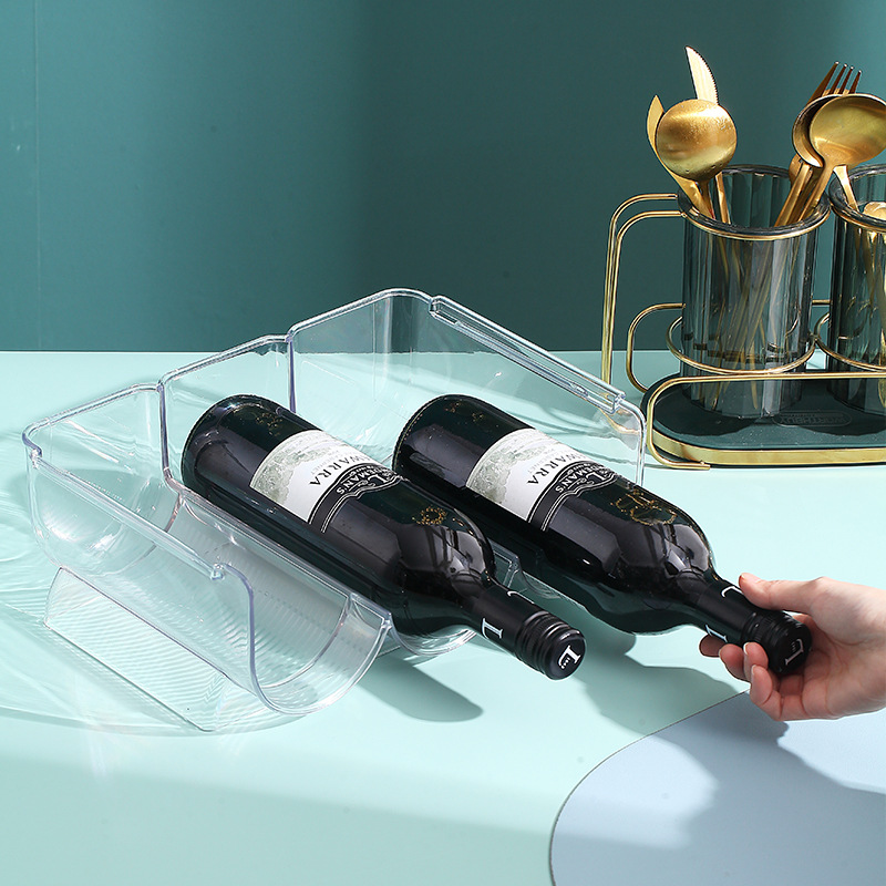 Modern Creative Wine Rack Household Wine Storage Rack Wine Bottle Rack Refrigerator Storage Rack Ornaments Decorative Storage Rack