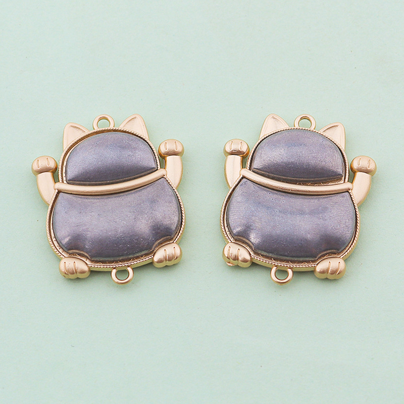 song dynasty brocade handmade diy  ornaments color retaining craft double-sided inlaid with lid base support ornament accessories in stock wholesale