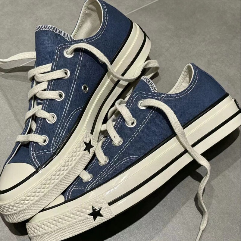 Converse new cross-border model CHUCK 70 X comfortable low-top sports shoes, unisex canvas sneakers
