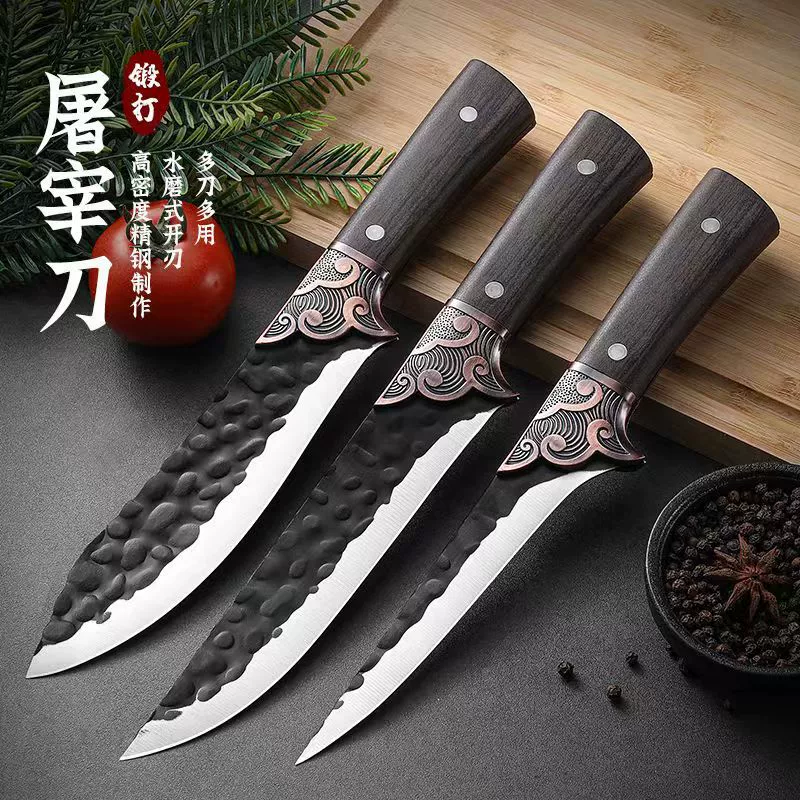 Нож для кости ручной ковки нож для шеф-повара убой свиней овечий нож разделка мяса овощи специальный нож для мясника ручной нож для фруктов