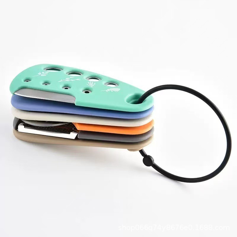 Gadget de cocina multifuncional 6 piezas de melón planador de vainilla cortador de ajo moledor abrelatas de queso planador de cuchillo de pizza set