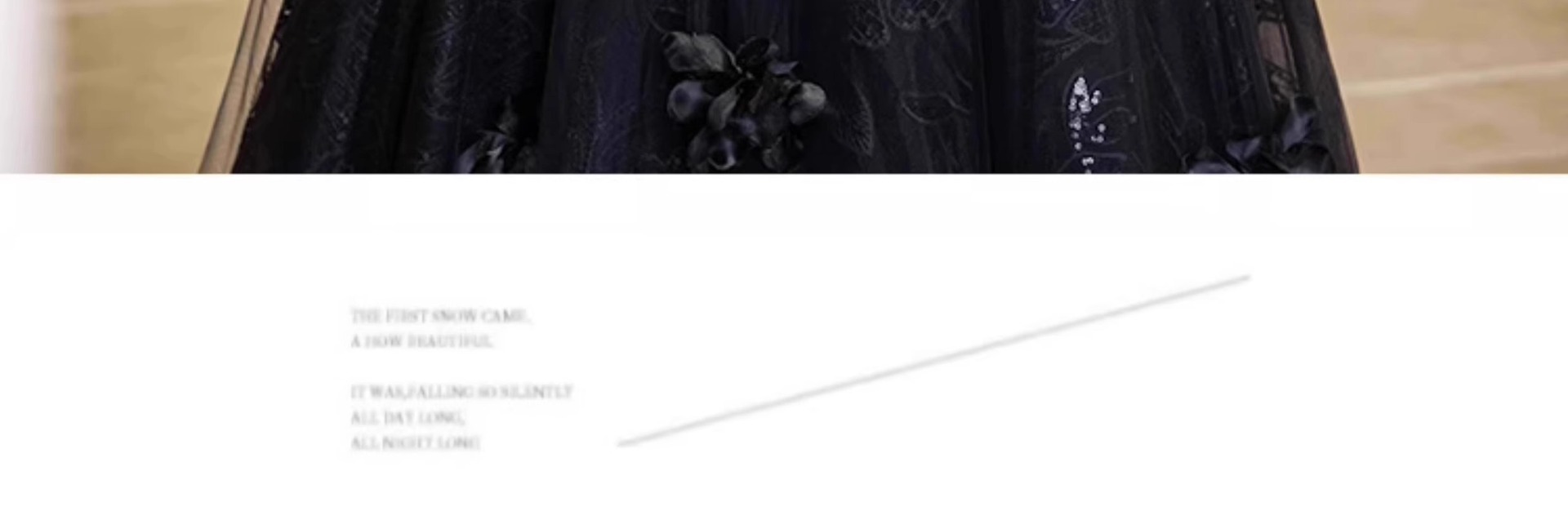 Váy dạ hội quây dáng suông midi chất satin mềm mại — đen chi tiết 16