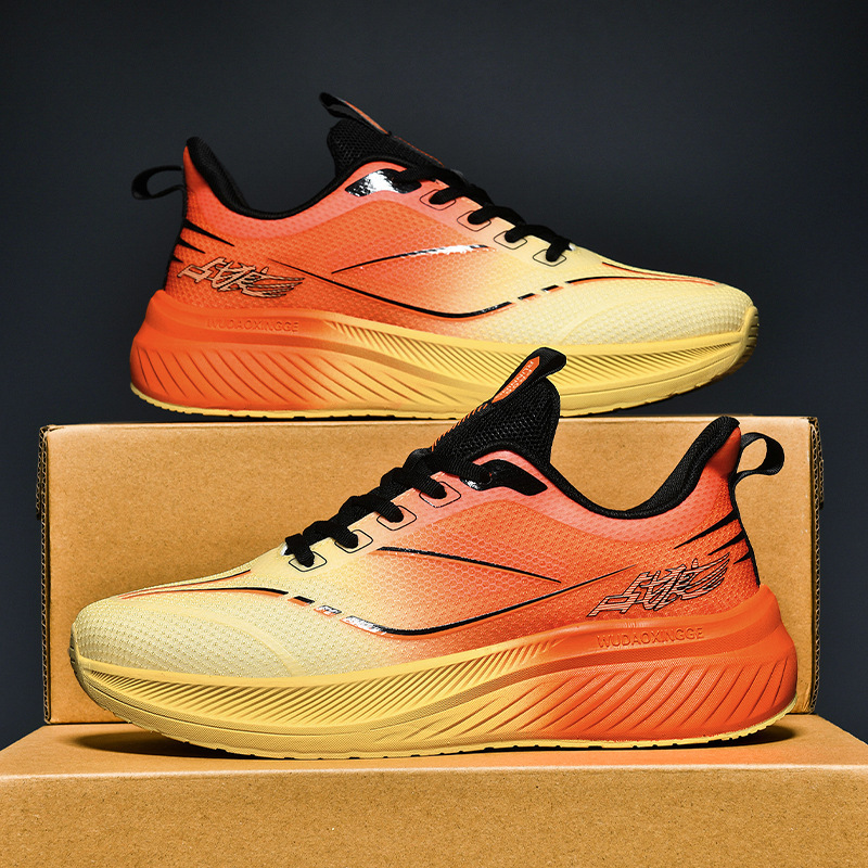 Soft-Soled, Fashionable, Lightweight, Casual, Cushioning, Low-Top, High-Quality Running Shoes, Mesh Shoes, Sports Shoes, Outdoor Men's Breathable Shoes