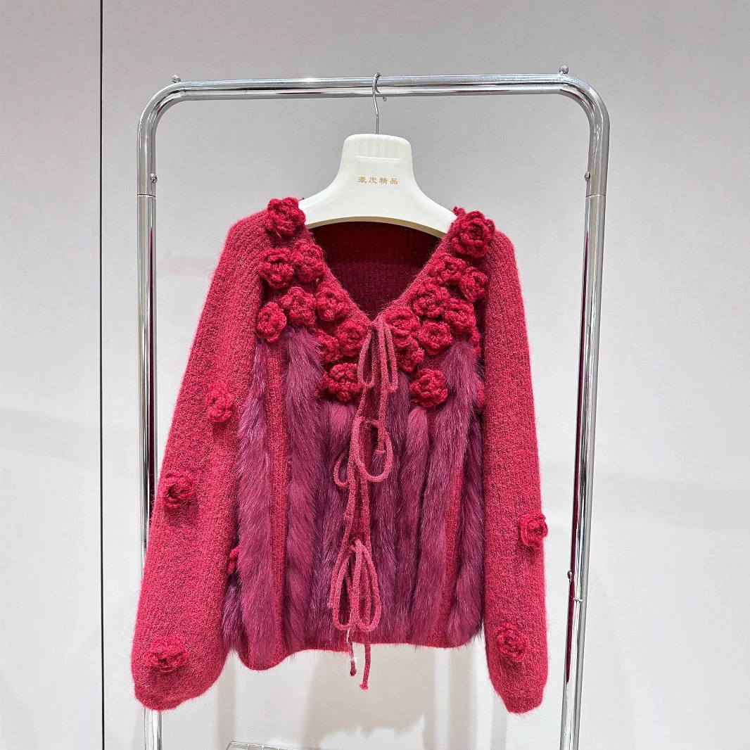 Демисезонный шерстяной кардиган, свитер, куртка, стиль Chanel