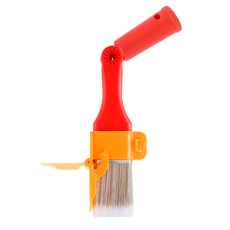 Separación de color de borde cerrado artefacto de pared interior cepillo de pintura de ángulo femenino herramientas de recorte de borde deflector de pintura cepillo de ángulo oscuro pintura de látex cepillo separación de color