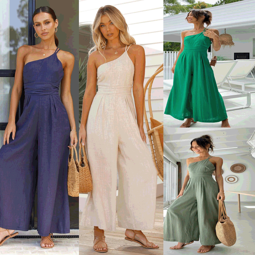 Women's Casual Full Length Casual Pants Jumpsuits display picture 1