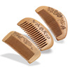 Mahogany Small Wooden Comb Massage Head Comb Processing Wholesale Lettering Comb Shun Hair Whole Wood Comb Anti-static Portable