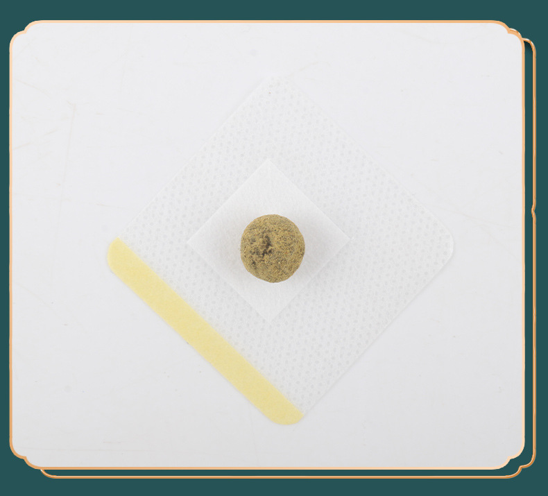 Ai Cao Navel Patch Moxibustion Belly Sticker with Mugwort Ai Rong 20 Patches per Box for Home Wellness specifications