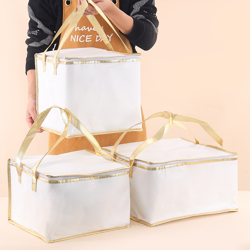 Customized Insulated Bag for Baking Cakes - 4/6/8/10/12 Inches - Food Preservation Bag - Non-Woven Felt - Handheld Packing Bag