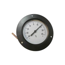 塑壳温度计压力式温度表毛细管温度计冷库用WYS-100ZT -40~40°C