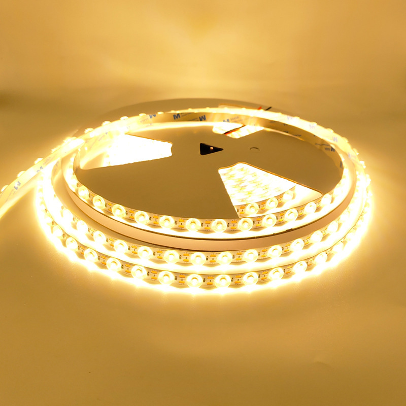 燈帶led燈條無影光學漫反射24v無壓降無光斑柔性2835高亮透鏡燈