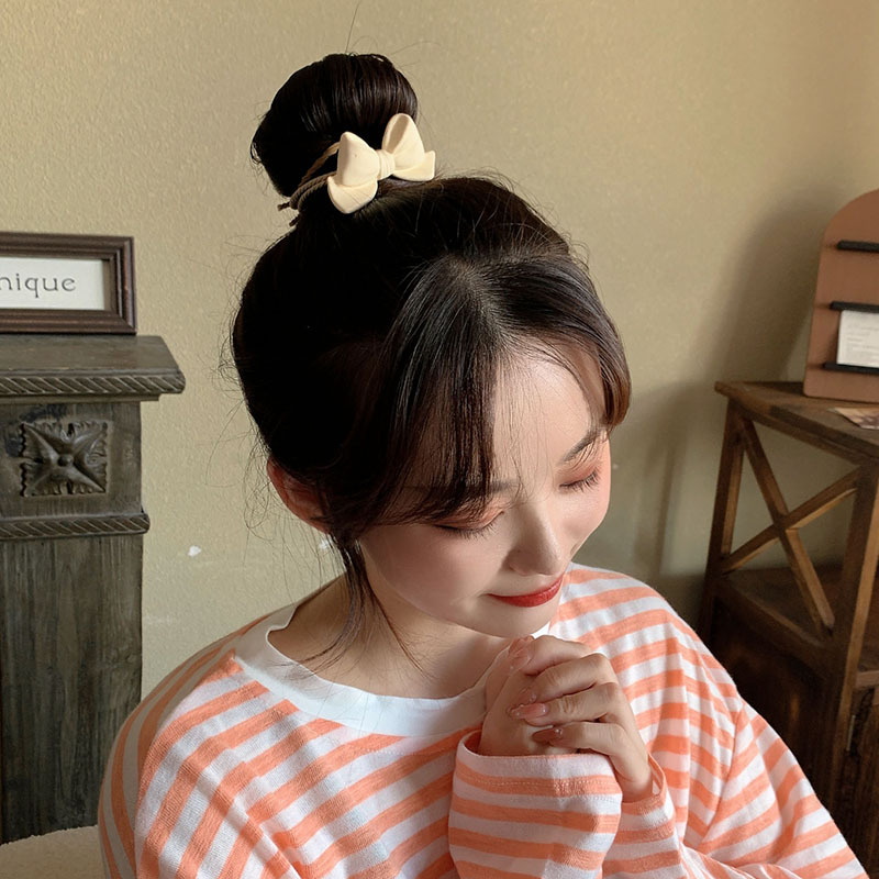 Otoño e Invierno luz de lujo cuerda de pelo lazo banda de goma de pelo de temperamento simple banda de pelo de alta elástico durable para niños accesorios de pelo cuerda de pelo