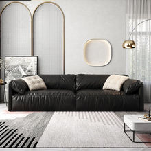 大沙发羽绒布艺沙发科技布艺沙发意式简约客厅小户型沙发