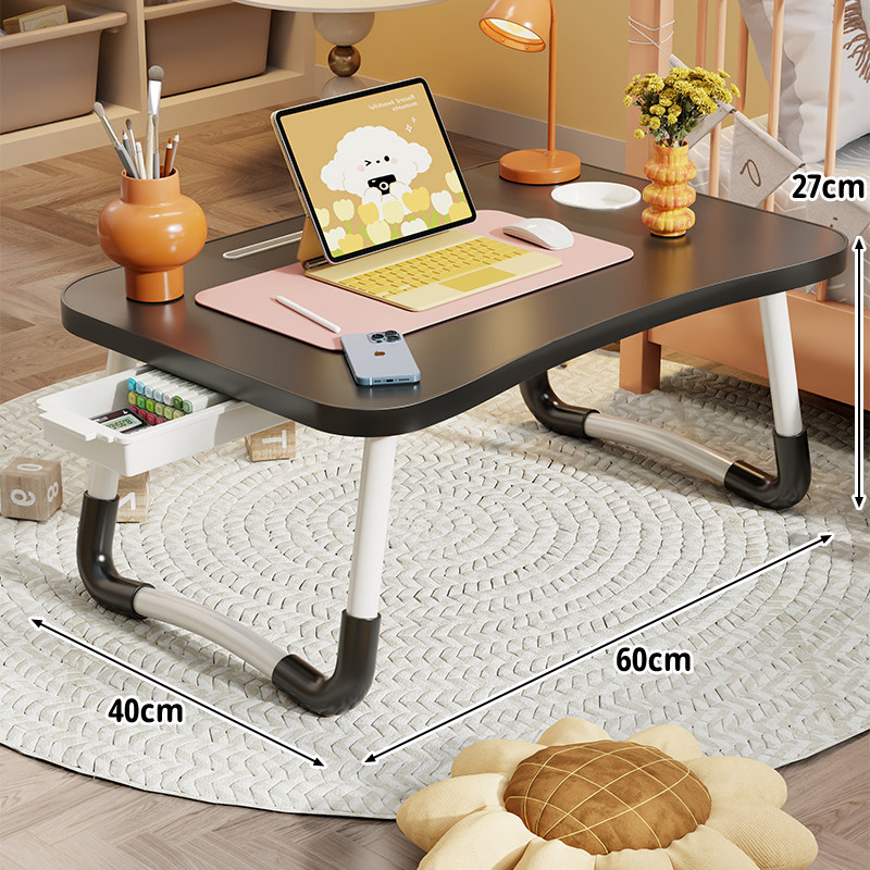Mesa Plegable para Cama, Multifuncional, para Dormitorio y Estudiantes