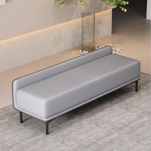 Italian light luxury bedroom bedside stool living room sofa stool cloakroom clothing store shoe changing stool barber shop sofa bench