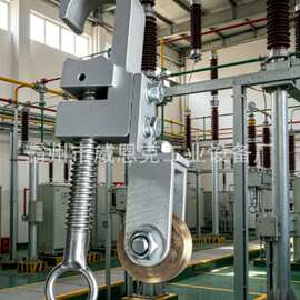 内置灭弧块消弧滑车 500kV 导线不停电更换过渡工具