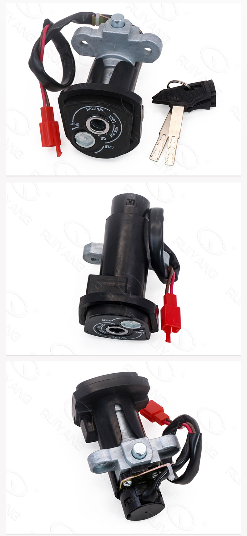 Motorcycle Lock R15/V3 Electric Door Lock Fuel Tank Cover Cushion Lock Key R15/V3 Old