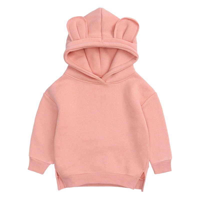 Новая толстовка для мальчиков и девочек, осенне-зимняя толстовка с длинными рукавами и капюшоном, детская бархатная толстая куртка в корейском стиле.