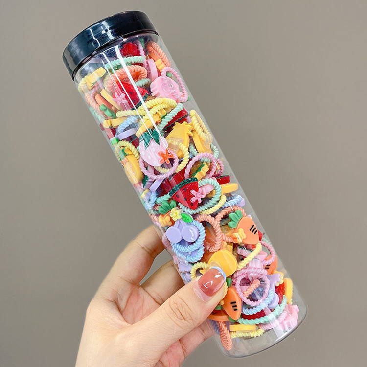 La banda de goma de los niños no daña el pelo, buena elasticidad, banda de goma de la muchacha, cuerda del pelo del bebé, pelo tamaño pequeño del lazo, anillo del pelo, accesorios del pelo