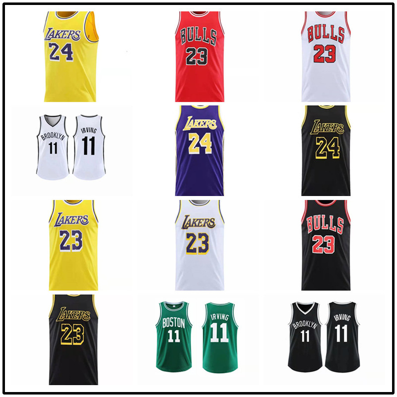 Adult basketball clothes single shirt men's and women's college student jersey competition training clothes printed printed vest top sports