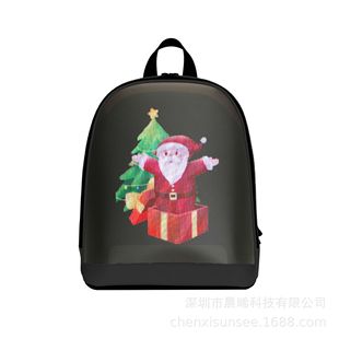 2025 Cross-Border Backpack with Display Screen, Customizable Backpack, Oem Logo, Bluetooth Version Supports Multiple Languages