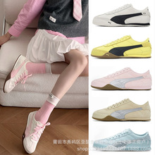 纯原bella宋妍霏同款薄底德训鞋T头可露丽风帆布女鞋复古休闲鞋