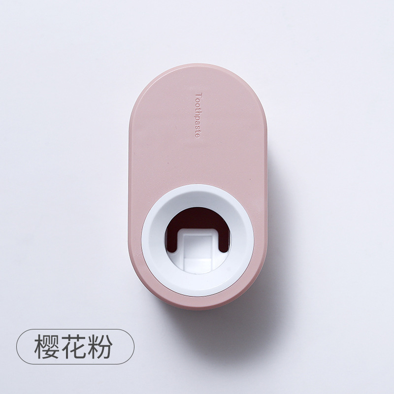 Automático de pasta de dientes exprimidor de dibujos animados de los niños lindo Punch-libre almacenamiento rack clip de pasta de dientes exprimidor diario diverso suministro