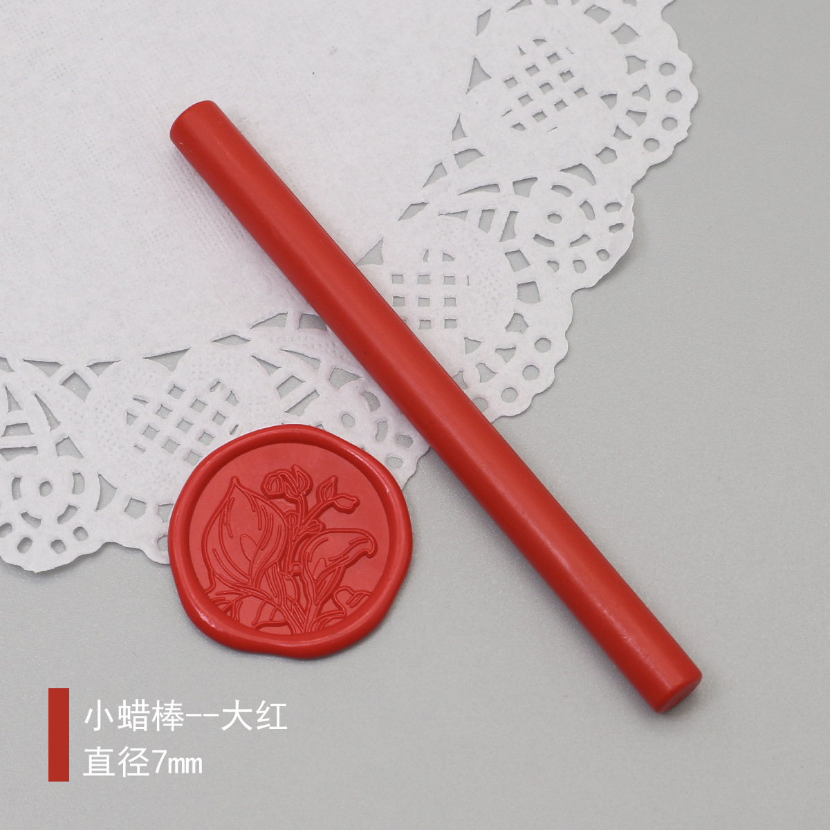 Palo de cera de pintura al fuego 94 colores 10*0,7 cm La barra de cera pequeña redonda se puede mezclar con la pistola de cera se puede utilizar en fábrica al por mayor