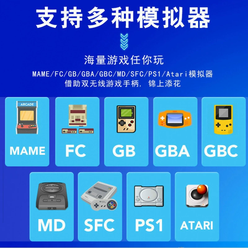 (Cross-border trading), wireless handheld retro game console for double, nostalgia