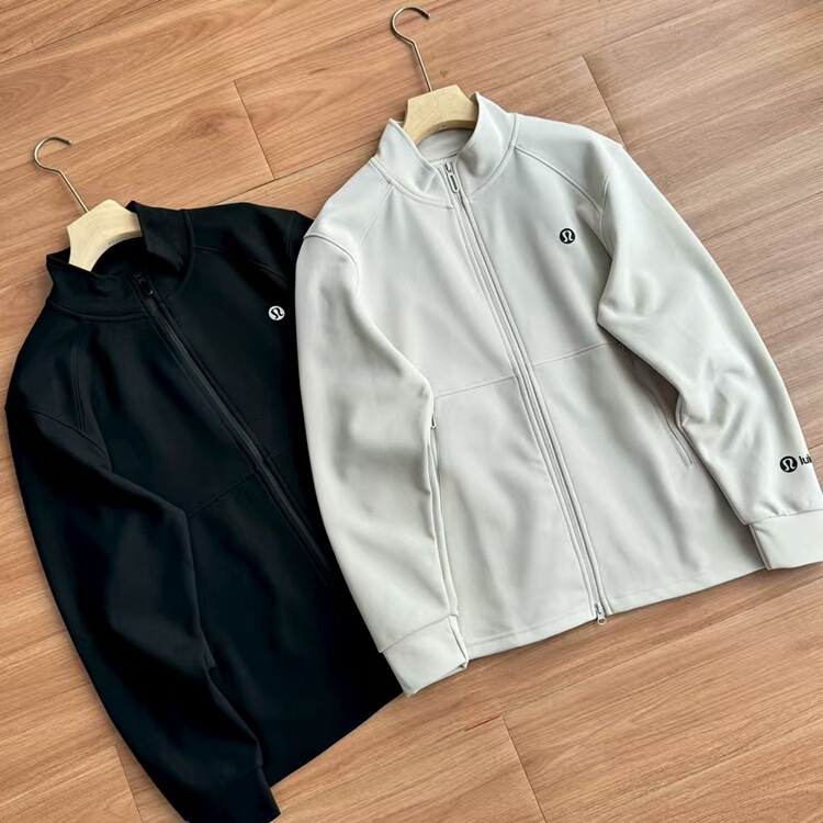 2025 Autumn New Lulu Overall Tailored Light Luxury Outdoor Stand Collar Men's Sports Jacket 2025 Autumn New Lulu Overall Tailored Light Luxury Outdoor Stand Collar Men's Sports Jacket