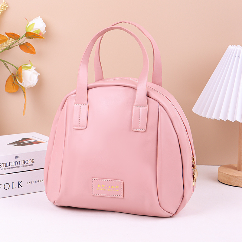 E-103 핑크PU찐빵가방