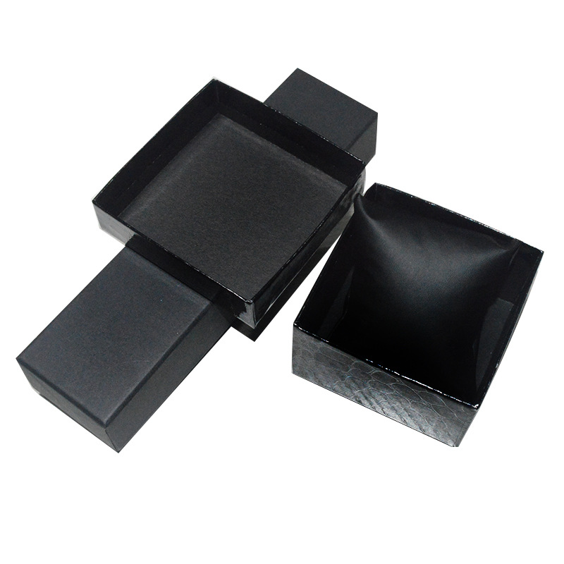 Caja de pulsera de reloj de cocodrilo, caja de collar, caja de exhibición, caja de cartón, fábrica de inventario al por mayor image 5