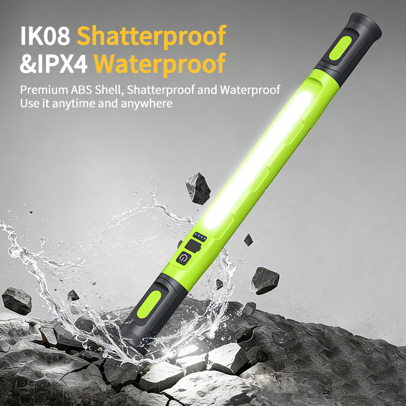 Wk01 New Emergency Maintenance Work Light USB Rechargeable High-Brightness Multi-Functional Inspection Lighting Lamp with Magnetic Hook