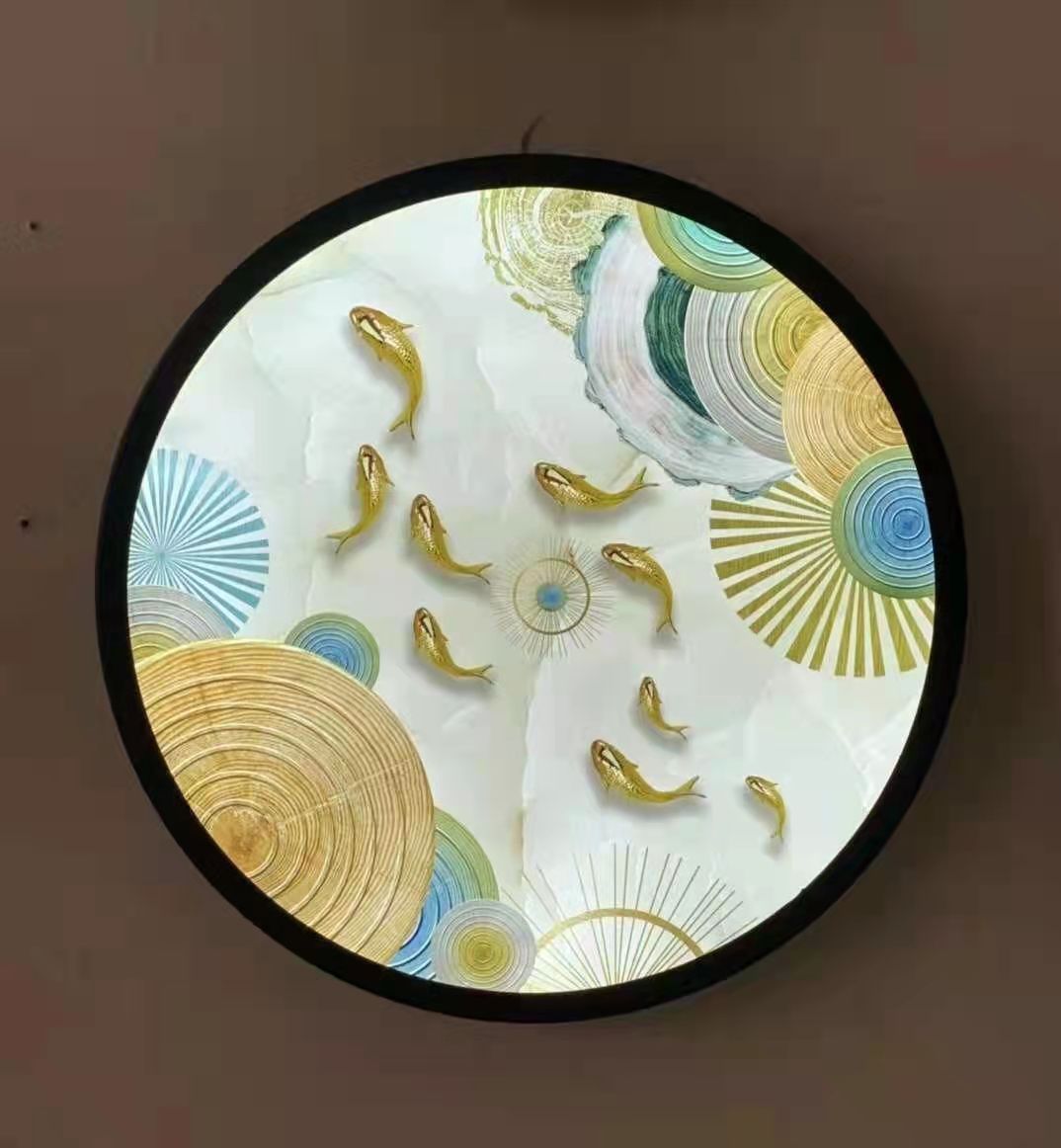 Zhongshan fábrica directa LED lámpara de pared nueva lámpara de mural chino simple lámpara de cabezal de cama lámpara de pasillo lámpara de escalera