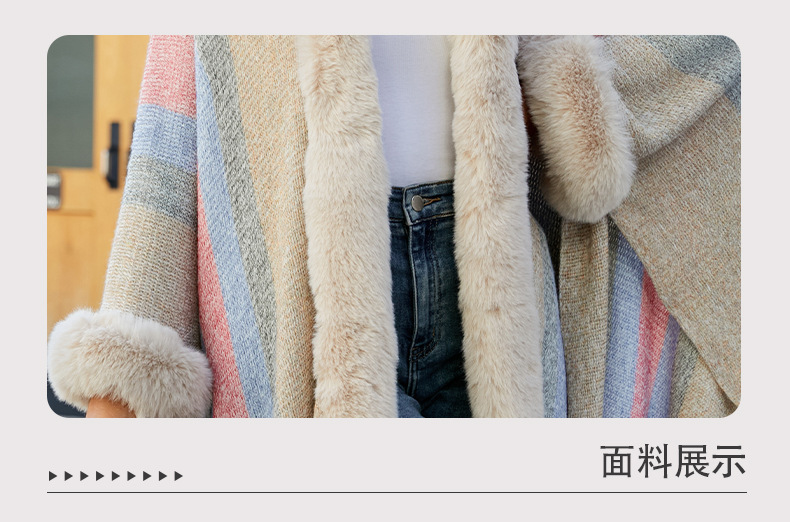 Title 6, Capa con capucha para mujer Otoño e invierno a ...