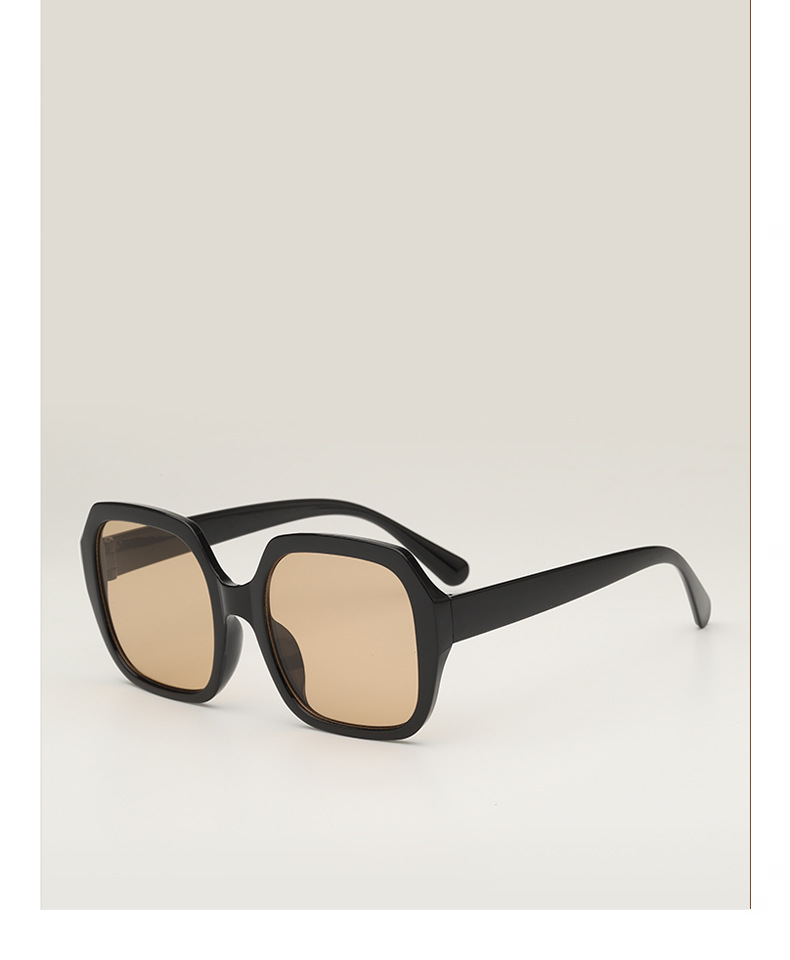 60g Weight Full Frame Glasses Structure Sunglasses Classification Ac, UV400 Protection Lens Material Square Glasses Style Street Occasion Solid Color Pattern Women'S Gender Streetwear Style Grey, Black Color Streetwear Solid Color Ac UV400 Protection Square Full Frame Women's Sunglasses 15