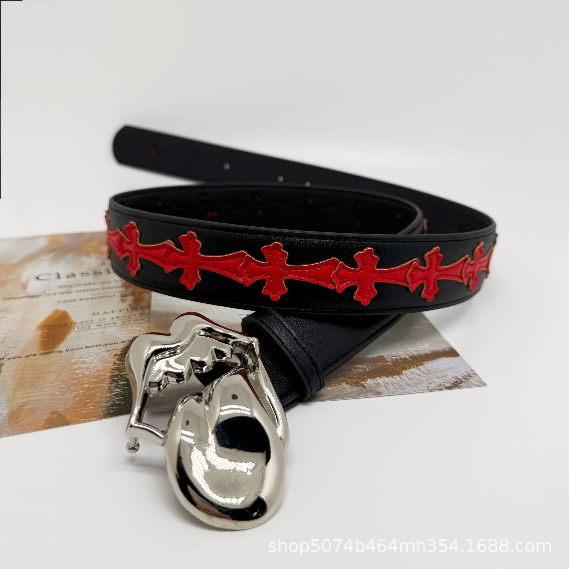 Cinturón cross de color CH cinturón clásico cinturón de jeans para hombres y mujeres cinturón de moda retro cinturón de moda cinturón de moda