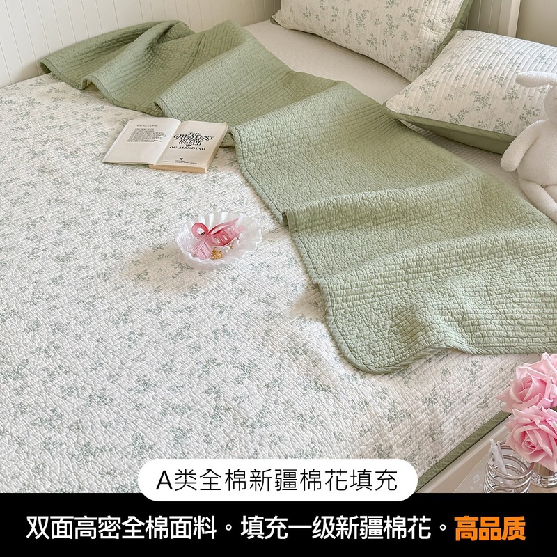 クラスA両面純綿ベッドカバー、内外新疆綿ベビー用、新綿畳ベッドシーツ、オールシーズン万能|undefined