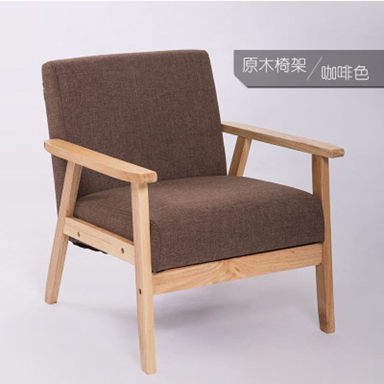 日式沙发小户型简约原木风双人椅休闲出租房卧室迷你单人两人小型|undefined