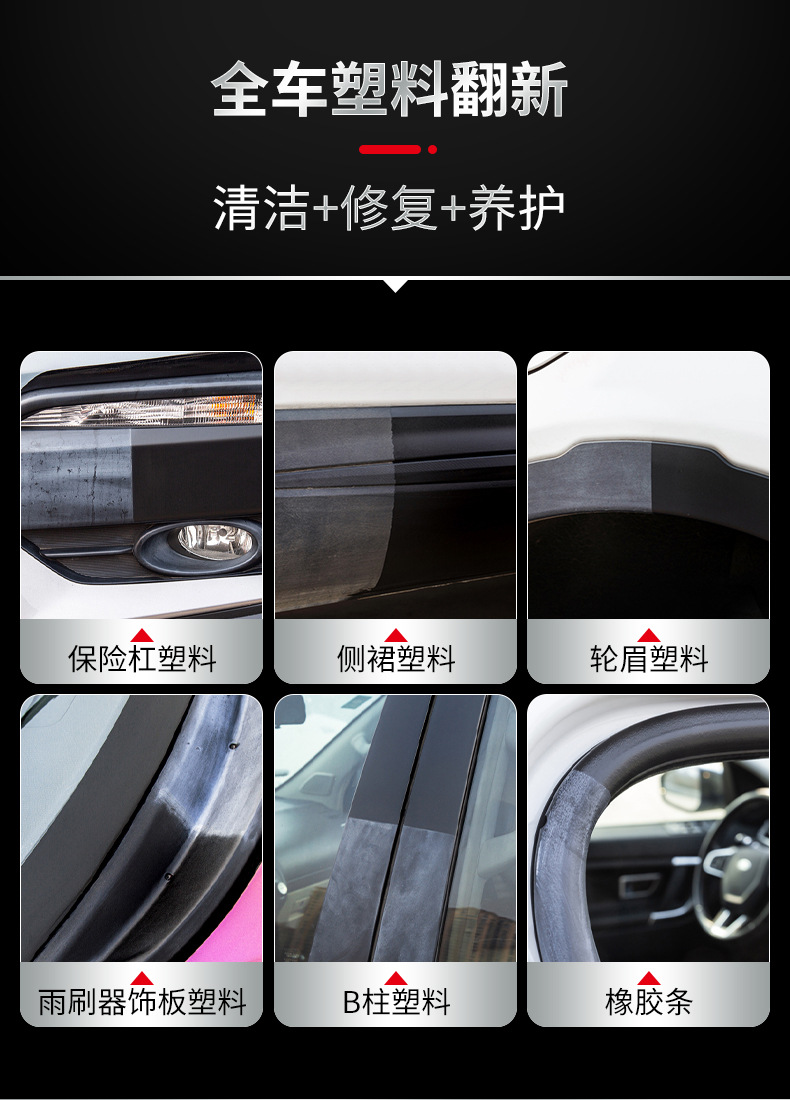 Fantastic-XML-橡塑翻新剂不带盖子120ml详情