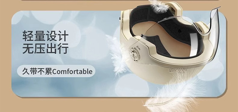 Electric Motorcycle Helmet 3C Certified Summer Sunscreen Safety Helmet