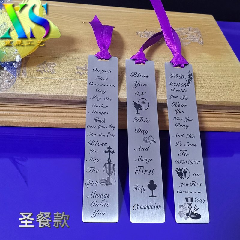 Suministro transfronterizo al por mayor inspirador metal acero inoxidable marcador Inglés carta marcador Sección del maestro letras marcador comercio exterior