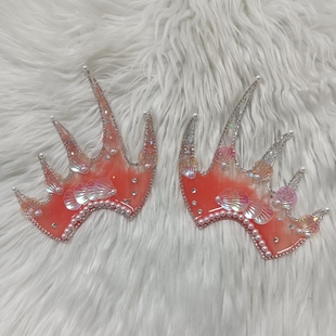 Peacock Ear Hooks