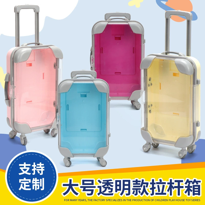 Производитель оптовая продажа мини-большой прозрачный чехол для тележки косметика накладные ресницы для хранения имитации коробки для хранения багажа