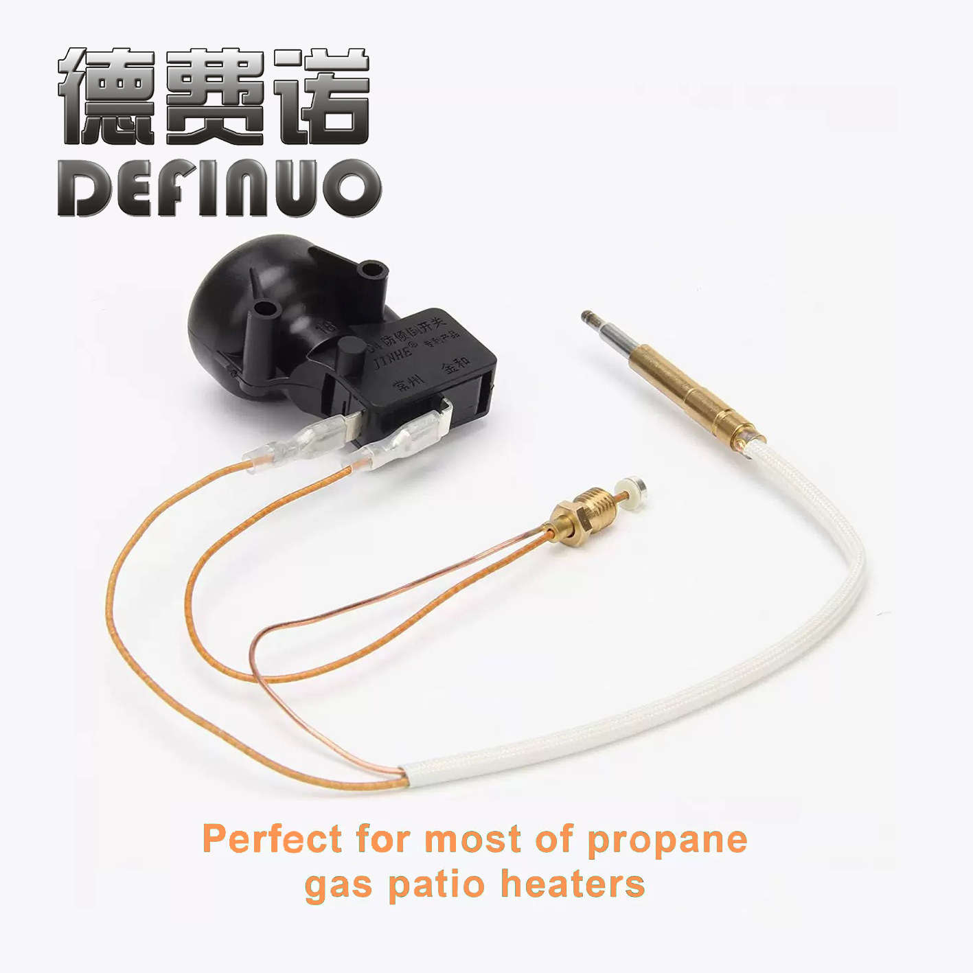 Gas Heater Tip-Over Switch Thermocouple Magnetic Valve Liquefied Gas Flameout Protection Replacement Parts Outdoor